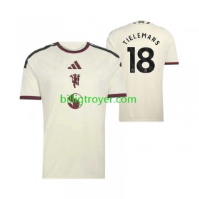 Billige Fotballdrakter Manchester United Youri Tielemans 18 Tredjedraktsett 2026/27 Kortermet